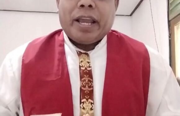 RD. Petrus Plue, Pr – Pastor Paroki Gereja Sta. Bernadeth Mamur : 79 Tahun Bhayangkara, Polri Presisi, Pilar Keadilan dan Perdamaian.