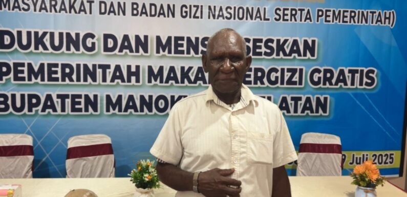 Ketua DAS : Mendukung penuh terhadap pelaksanaan program Makan Bergizi Gratis (MBG) di Manokwari Selatan.